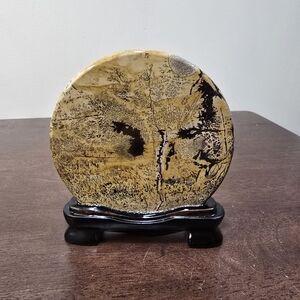 Picture Jasper Crystal Slab in Holder #C